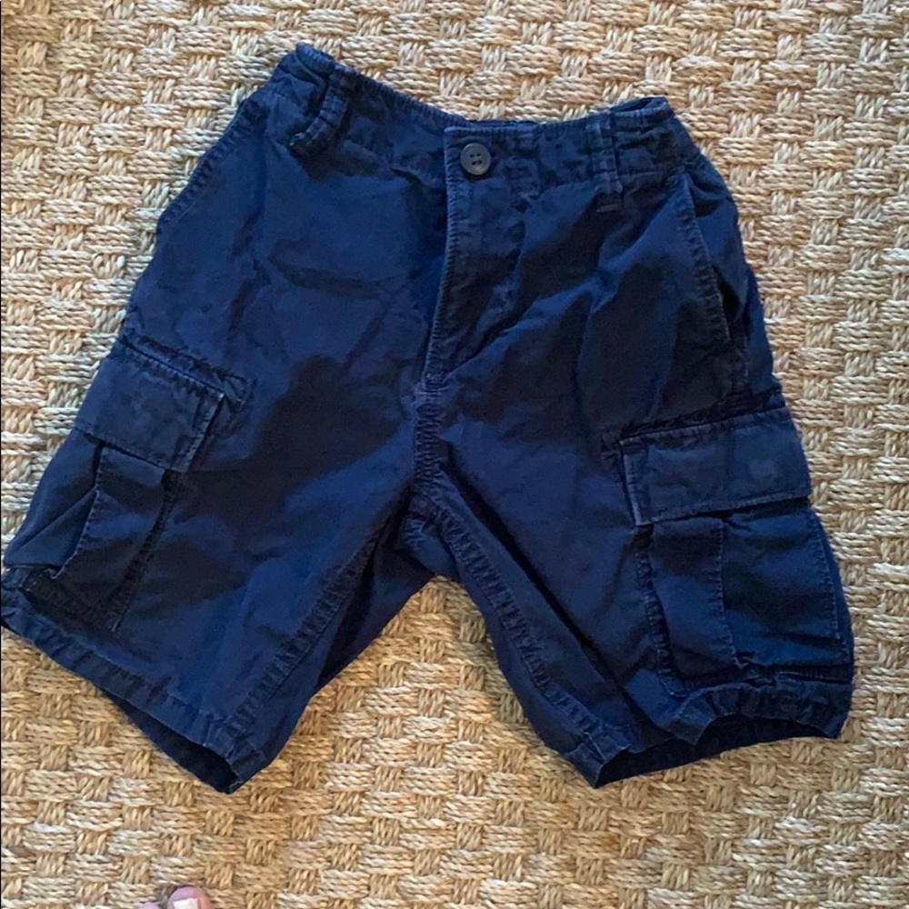 Boys Navy GapKids cargo shorts
